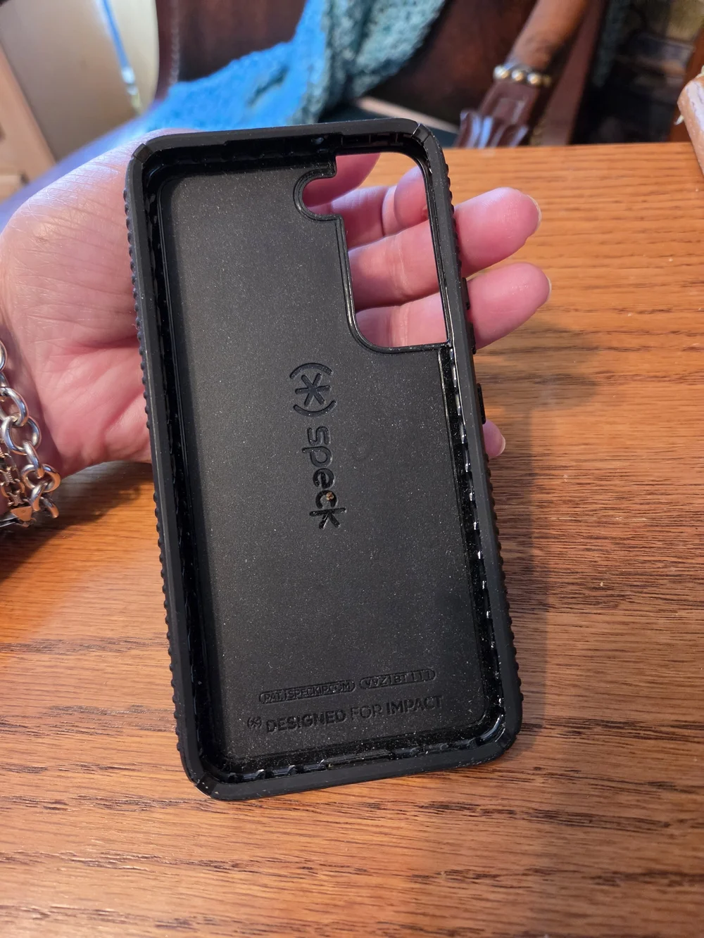 Samsung Galaxy S22 Speck Black Rugged Protective Phone Case